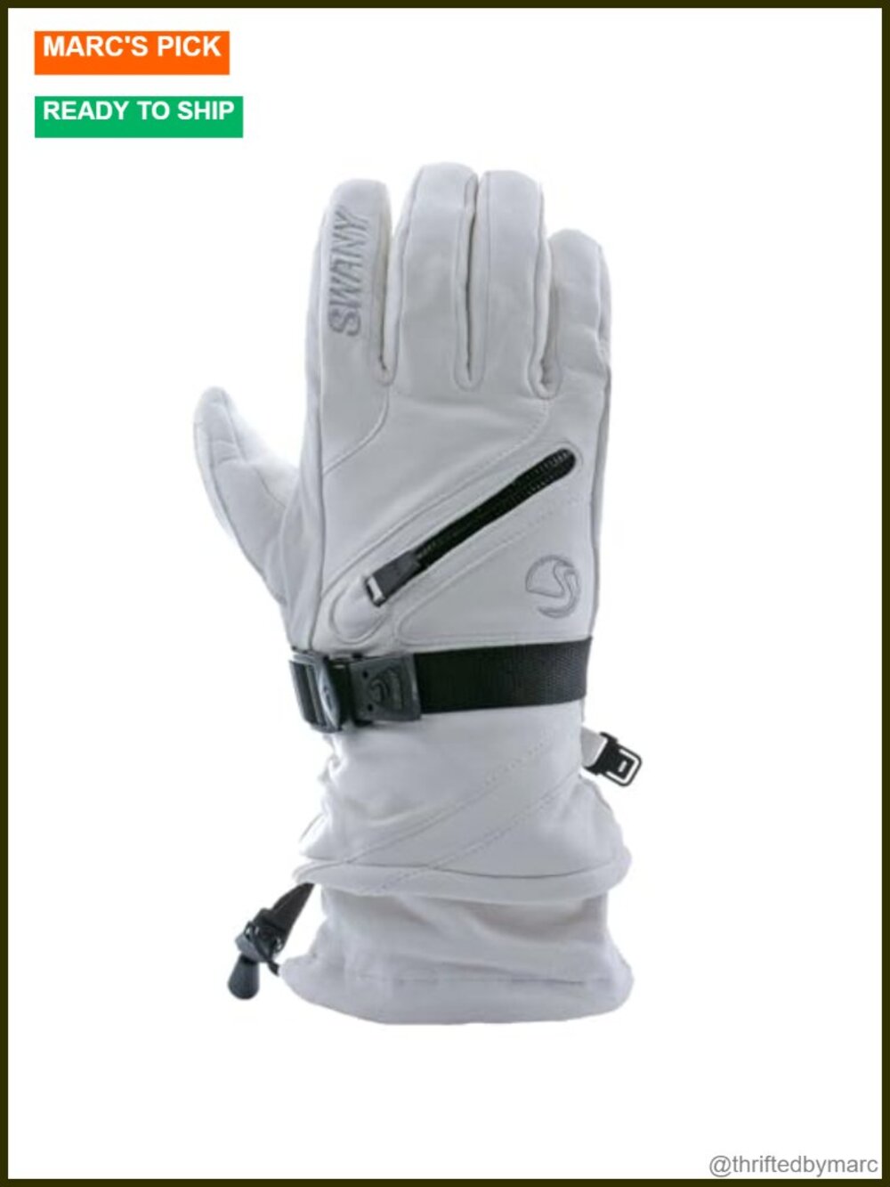 Men's Winter Gloves Moisture-Wicking Quick-Drying Warm Leather